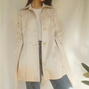 Guess cream trench coat